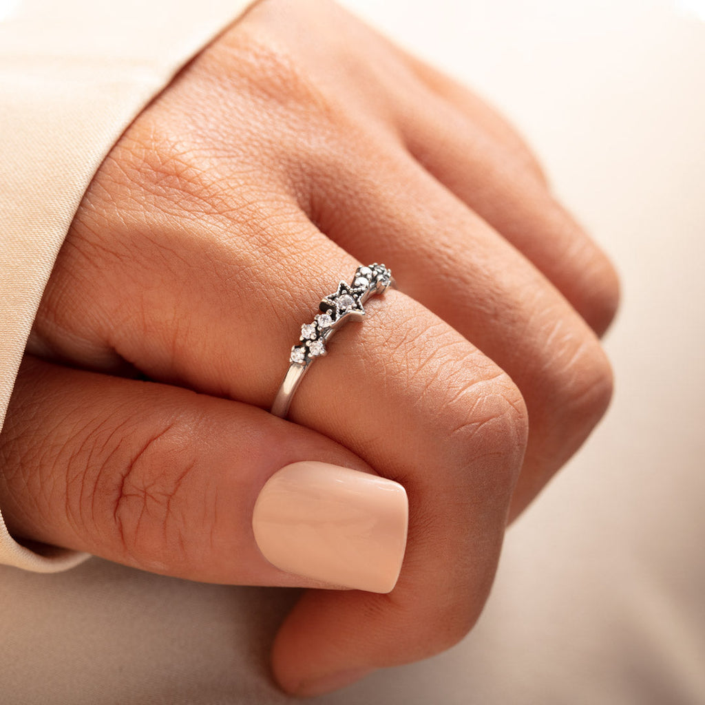 Always Thinking of You Stars Ring