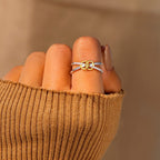 Linked Together Interlocking Ring