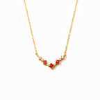 This Girl Is On Fire Flame Necklace
