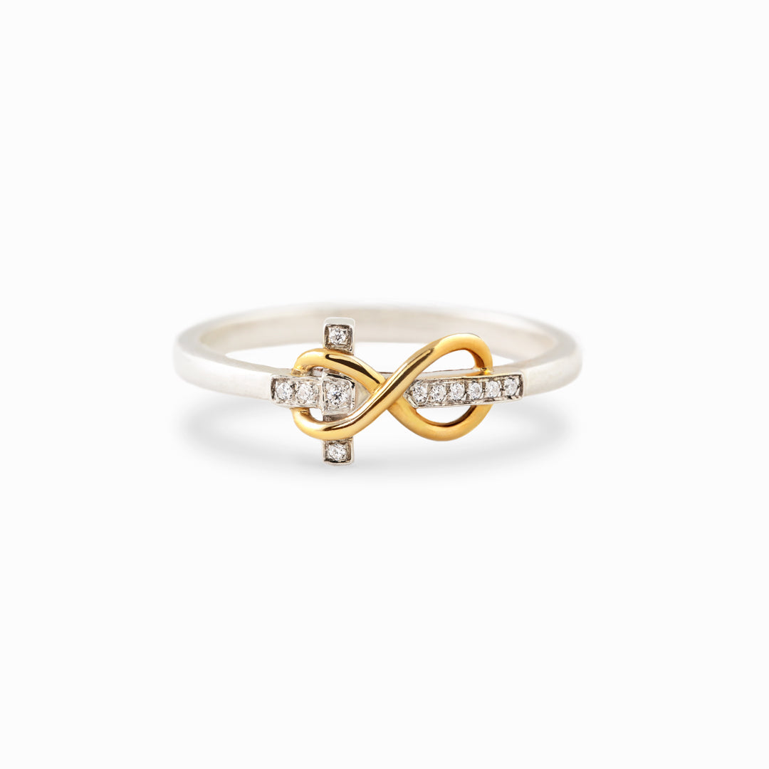Family Together Forever Infinity Cross Band