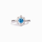 To My Wife Snowflakes Ring