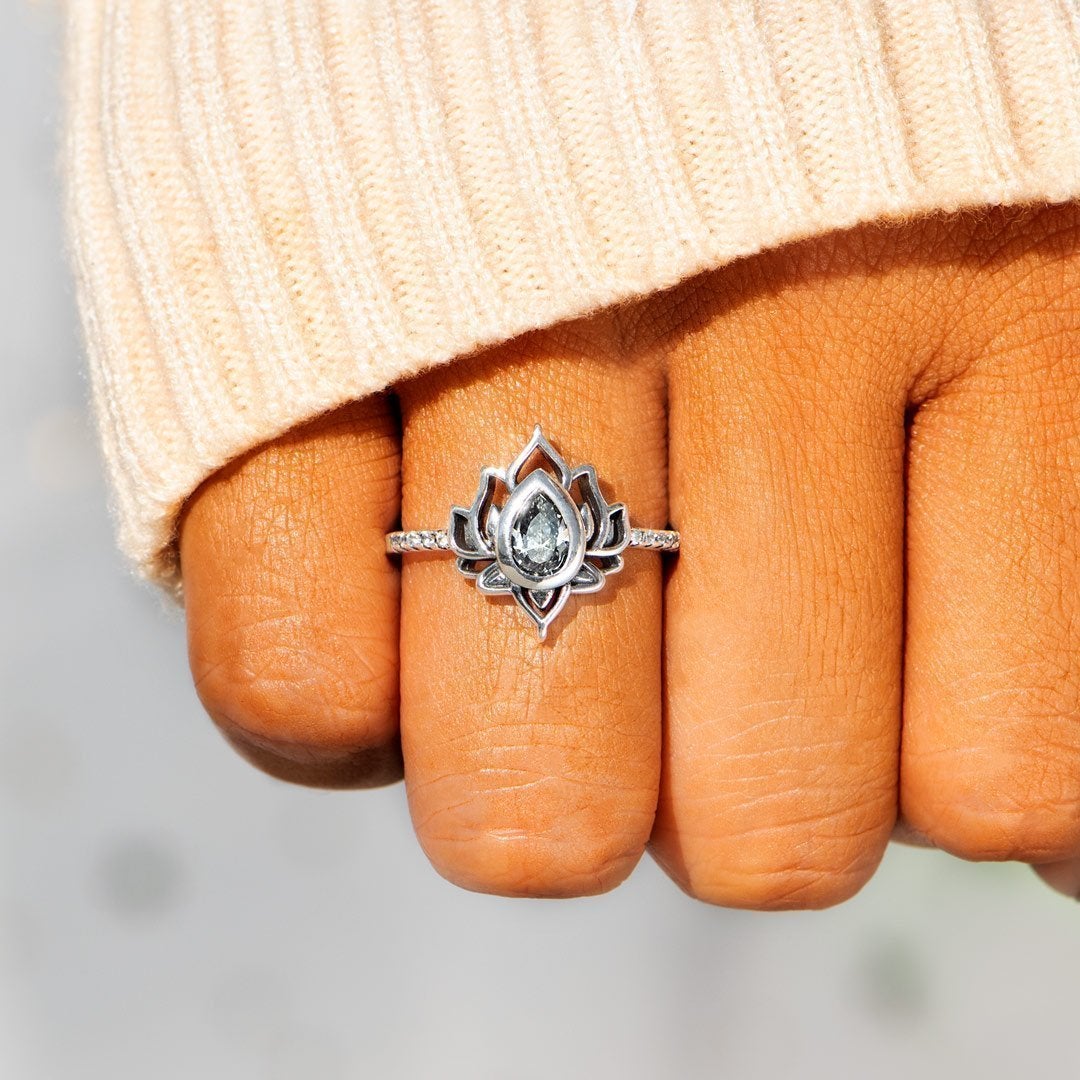 You Are My Spiritual Enlightenment Lotus Ring