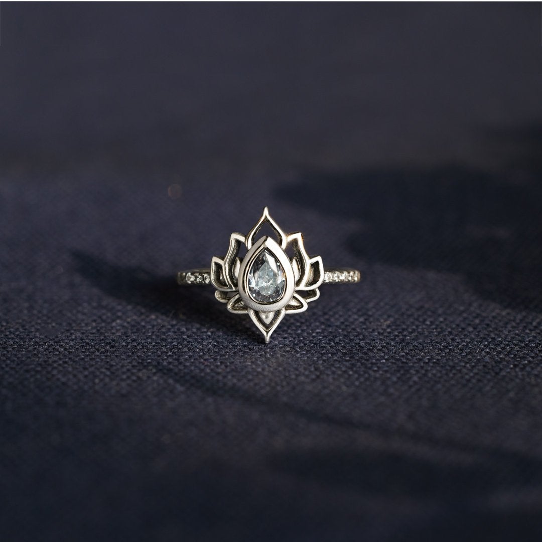 You Are My Spiritual Enlightenment Lotus Ring