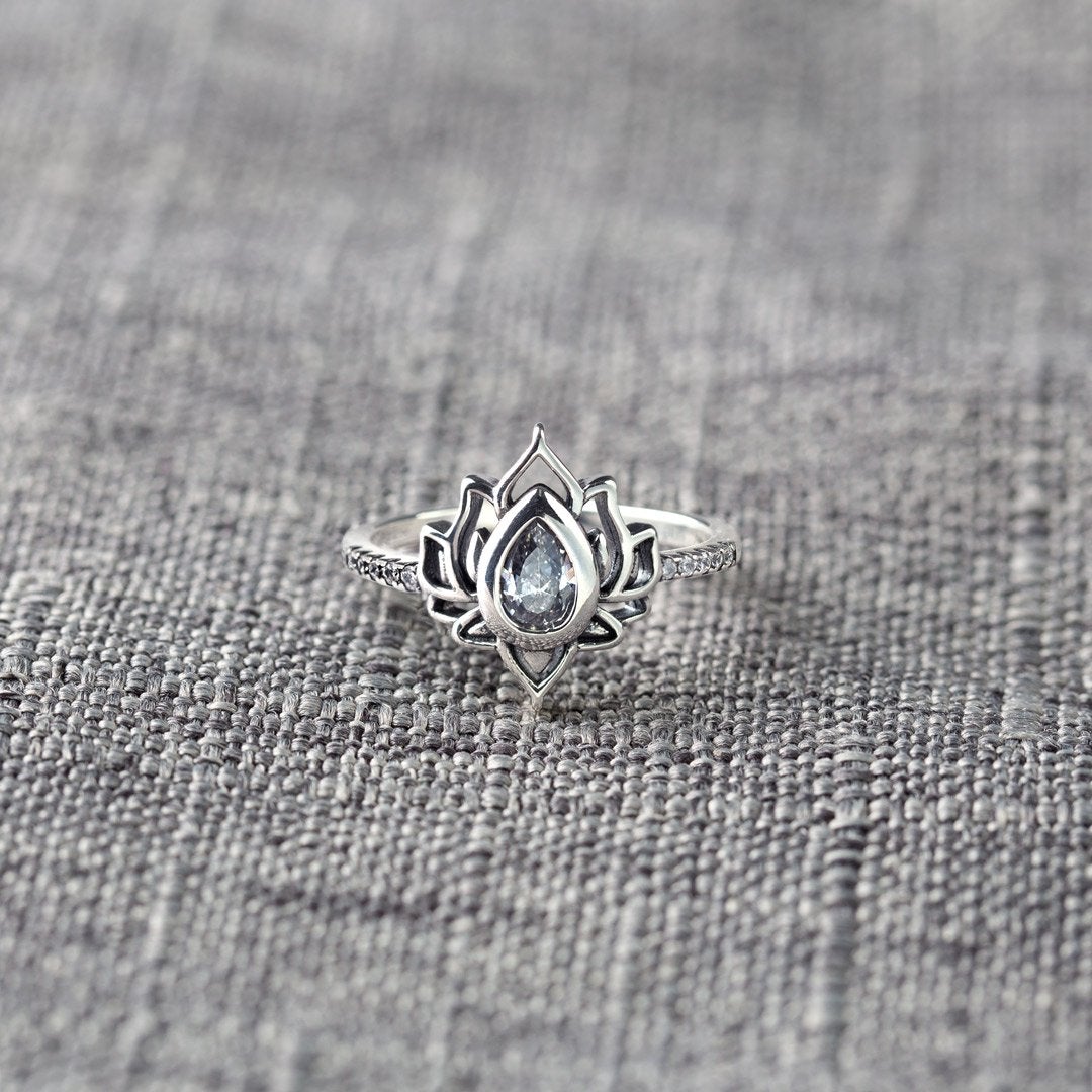 You Are My Spiritual Enlightenment Lotus Ring