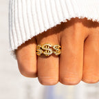 Mad Hustle & A Dope Soul Dollar Sign Ring