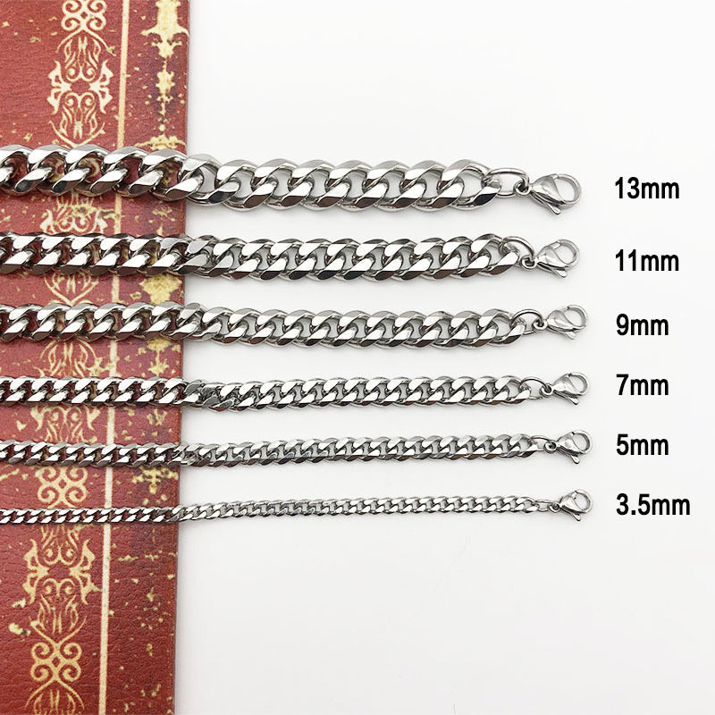"To My Son, I Love You" Link Chain Necklace