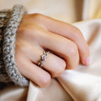 Christmas SaleTo My Daughter 'Highs and Lows' Ring