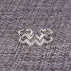 Christmas SaleTo My Daughter 'Highs and Lows' Ring