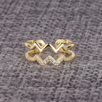 Christmas SaleTo My Daughter 'Highs and Lows' Ring