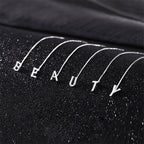 Fashion Shiny Alphabet Earrings