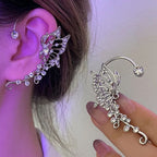 Hollow Butterfly Style Zircon Earrings