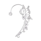Hollow Butterfly Style Zircon Earrings