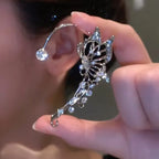 Hollow Butterfly Style Zircon Earrings