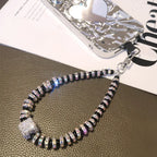 Sparkling Diamond Square Rhinestone Phone Lanyard