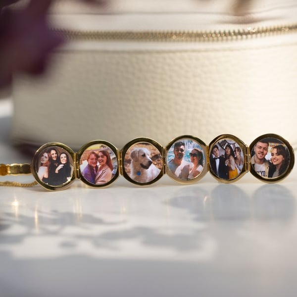 Expanding Photo Locket Necklace
