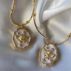 Butterfly Locket Necklace