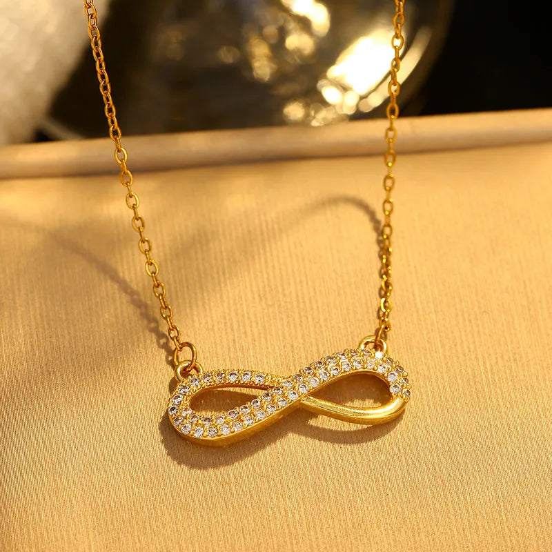 For My Daughter - We Are Forever Linked Together Necklace