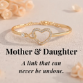 Mother and Daughter A Link That Can Never Be Undone Bracelet