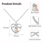 For Granddaughter - I Will Always Be By Your Side Necklace