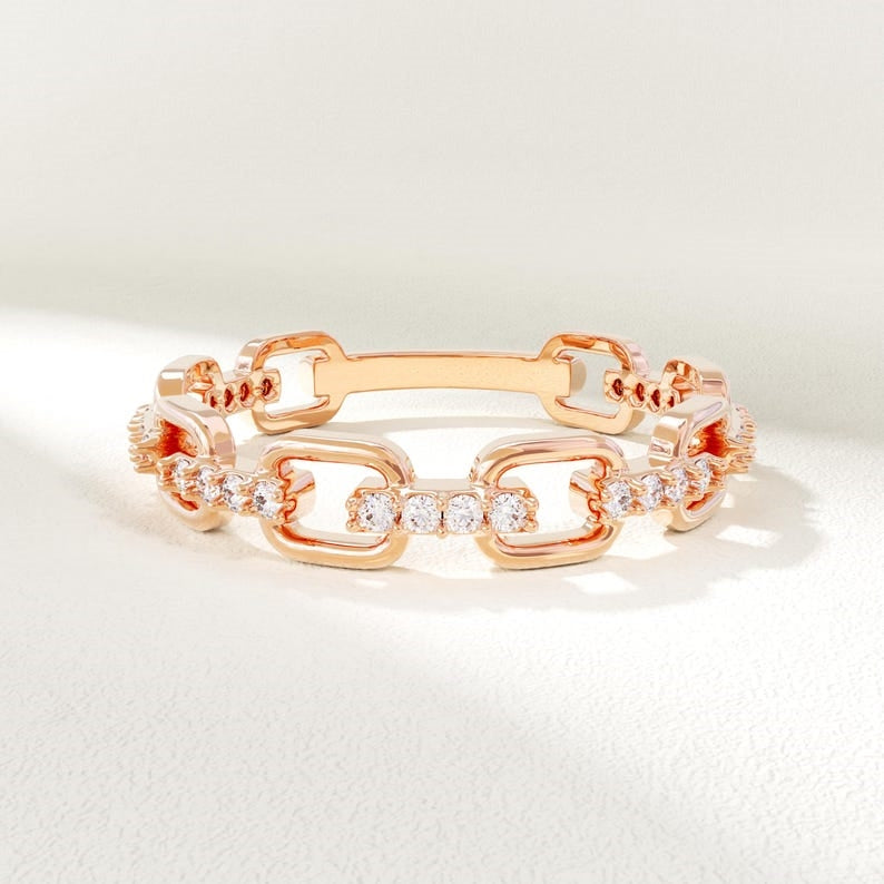 Mother And Daughter Forever Linked Together Ring
