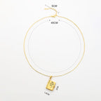 For Daughter -My Little Star Book Necklace