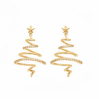 Christmas Tree Earrings