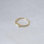Begin Again Opal Baguette Ring