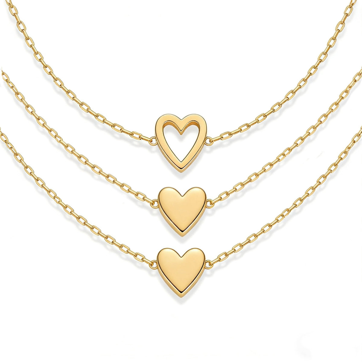 Mother & Daughter Forever Together Heart bracelet