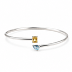 Mother And Daughter Custom Double Birthstone Bracelet