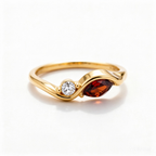 Husband&Wife Infinity Birthstone Ring