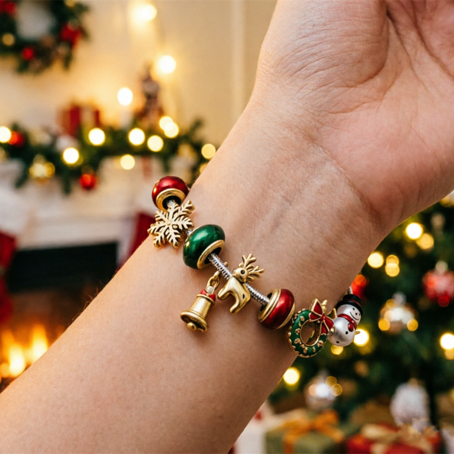 24 Days Of Christmas Advent Calendar Bracelets Set