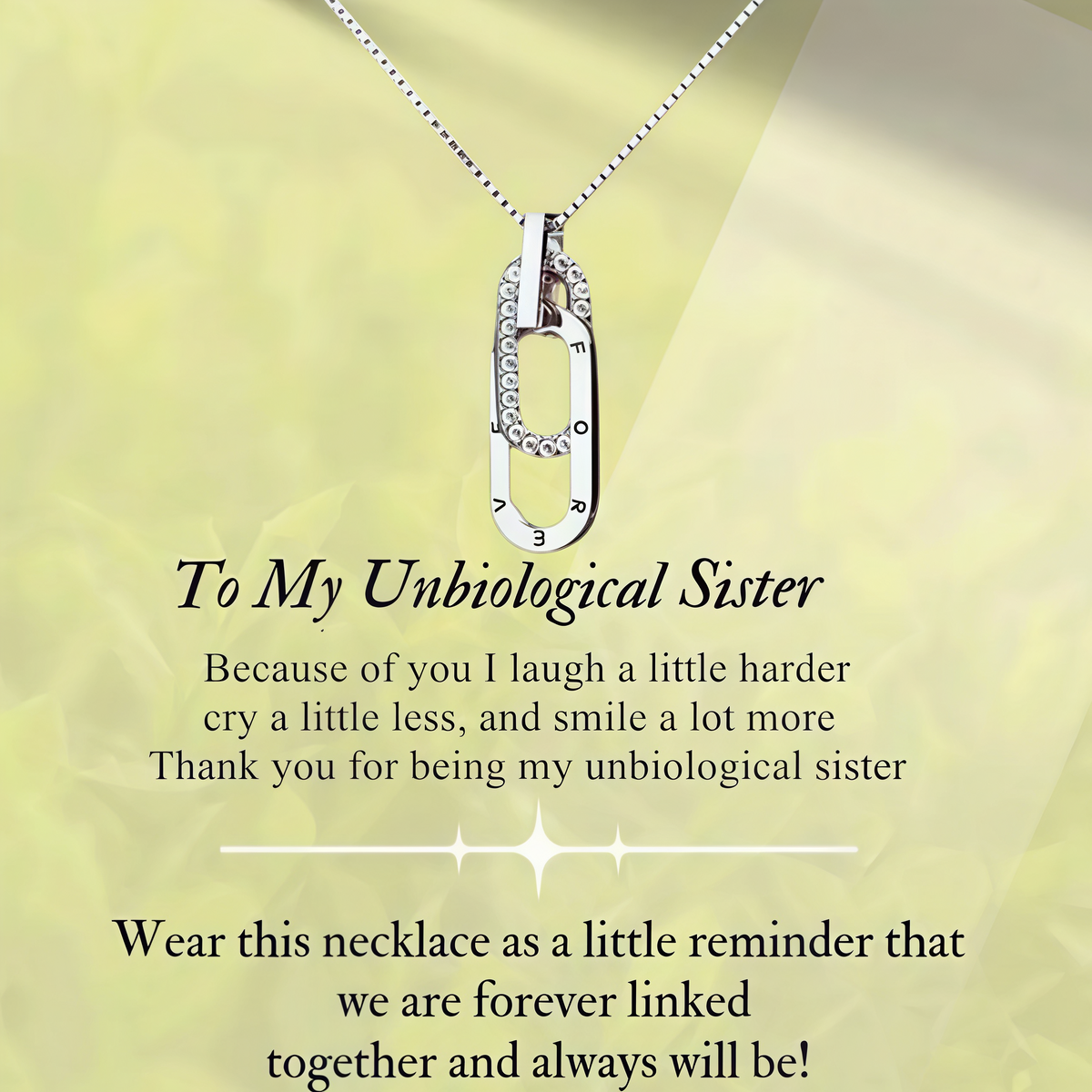 Chosen Sister Interlocking Necklace — 7