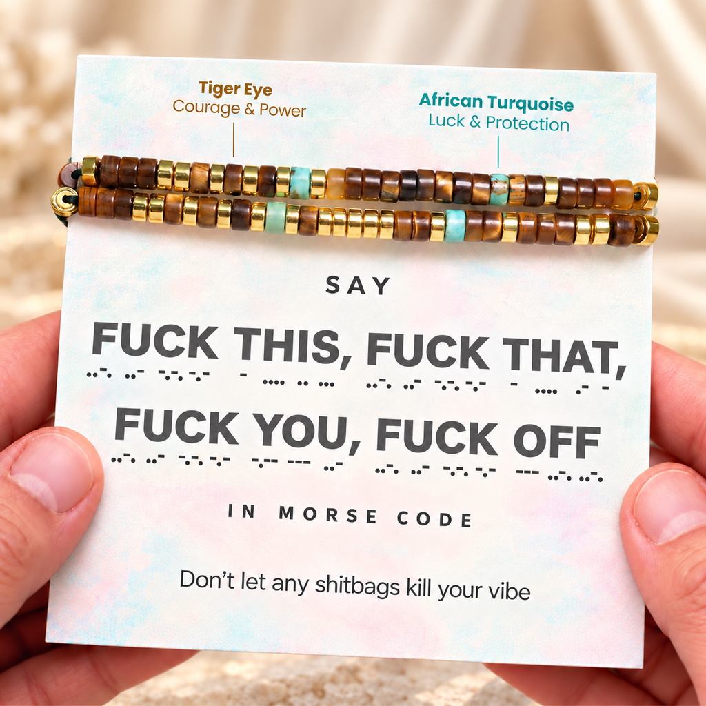 Double Layer Morse Code Bracelet — 3