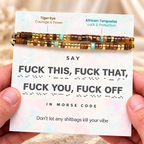 Double Layer Morse Code Bracelet — 3