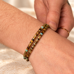 Double Layer Morse Code Bracelet — 1
