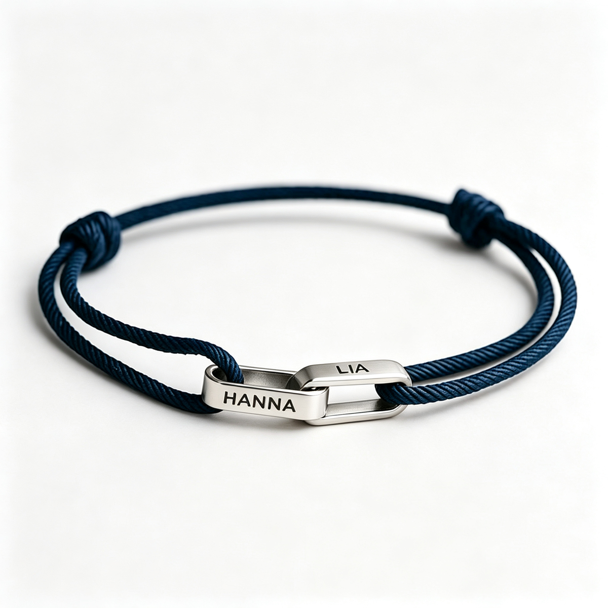 Grandmother & Grandson Personalized Name Bracelet — 2
