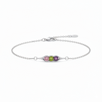 Peas in a Pod Birthstone Bracelet — 3