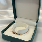 Peas in a Pod Birthstone Bracelet — 12
